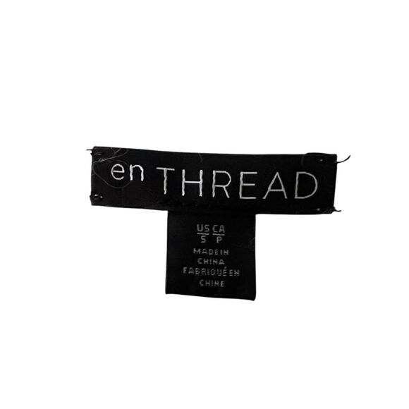 En thread ivory off white wool blend knit sweater. Size small - Picture 3 of 5